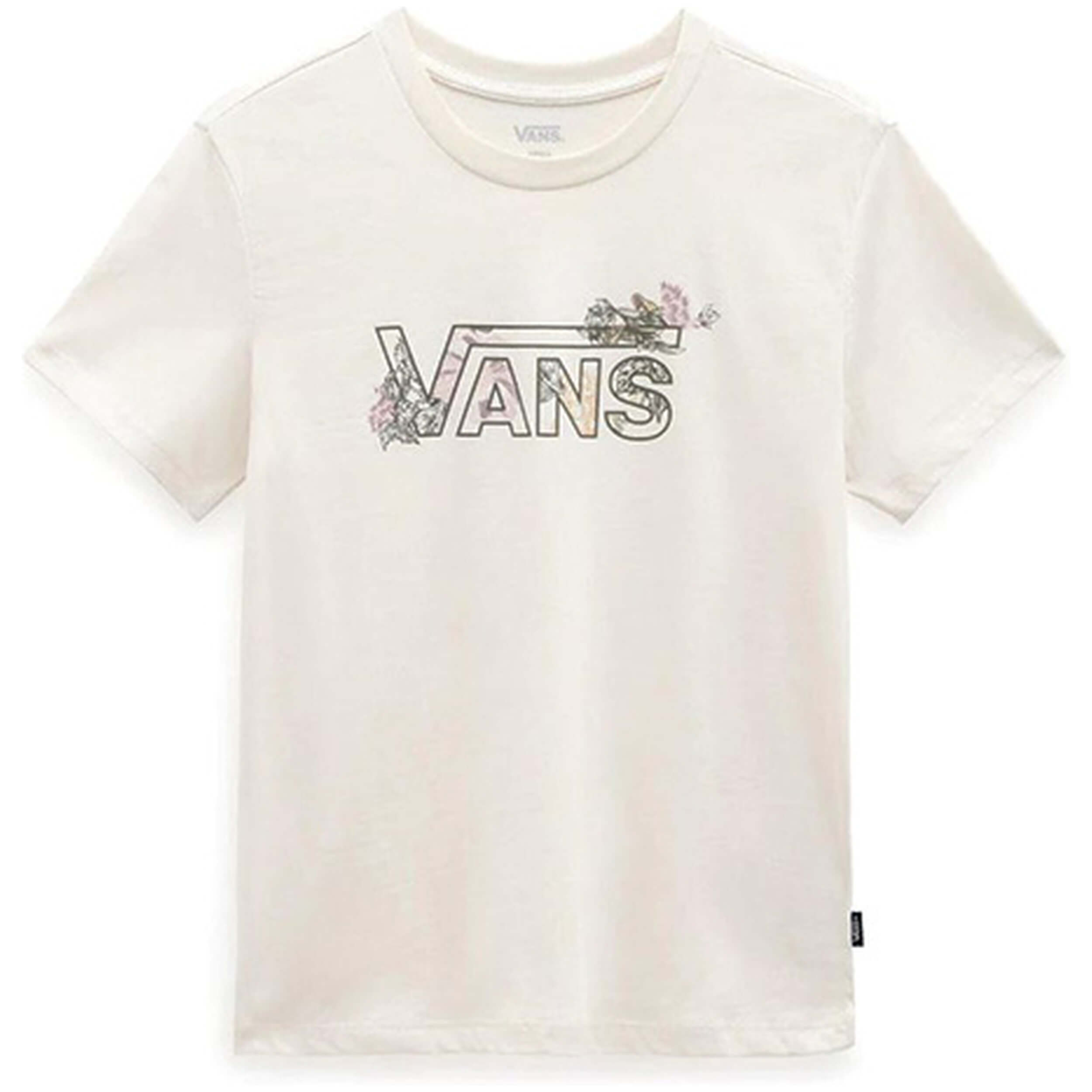 Camisetas De Manga Corta Vans modelo VN0009V63KS1-VN3KS para Mujer en color Blanco