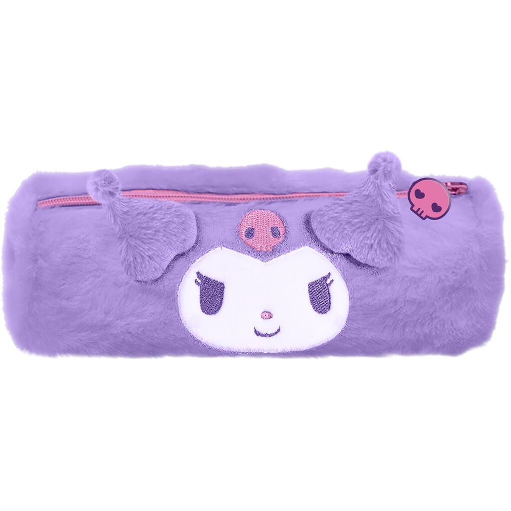 Sanrio Kuromi Estuche Redondo de Peluche Estuches y plumiers Kids Euroswan