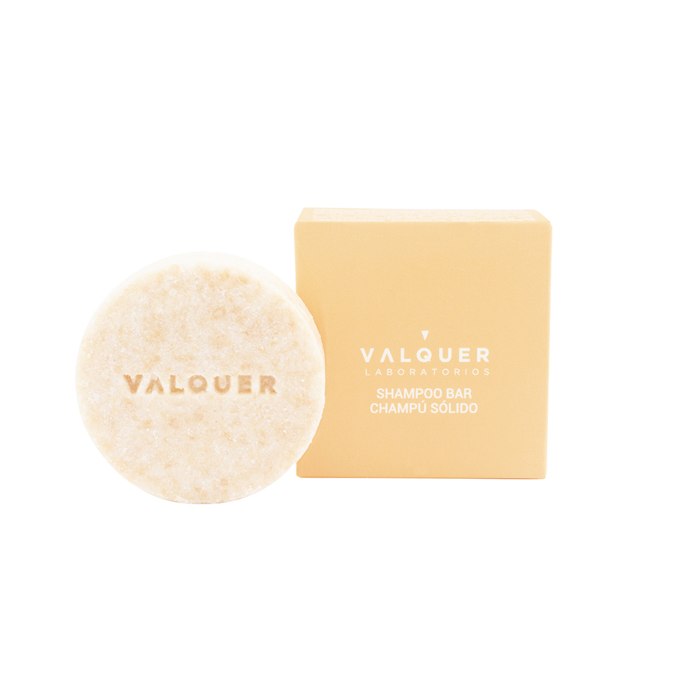Valquer Laboratorios Pack de 2 Champús Sólidos Sin Sulfatos Avena y Aloe Vera para Toda la Familia 50grx2uds