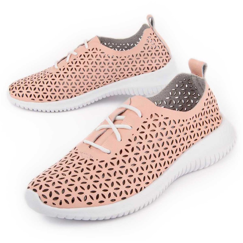 Sneaker Casual De Piel Para Mujer. Purapiel Reyza 102886