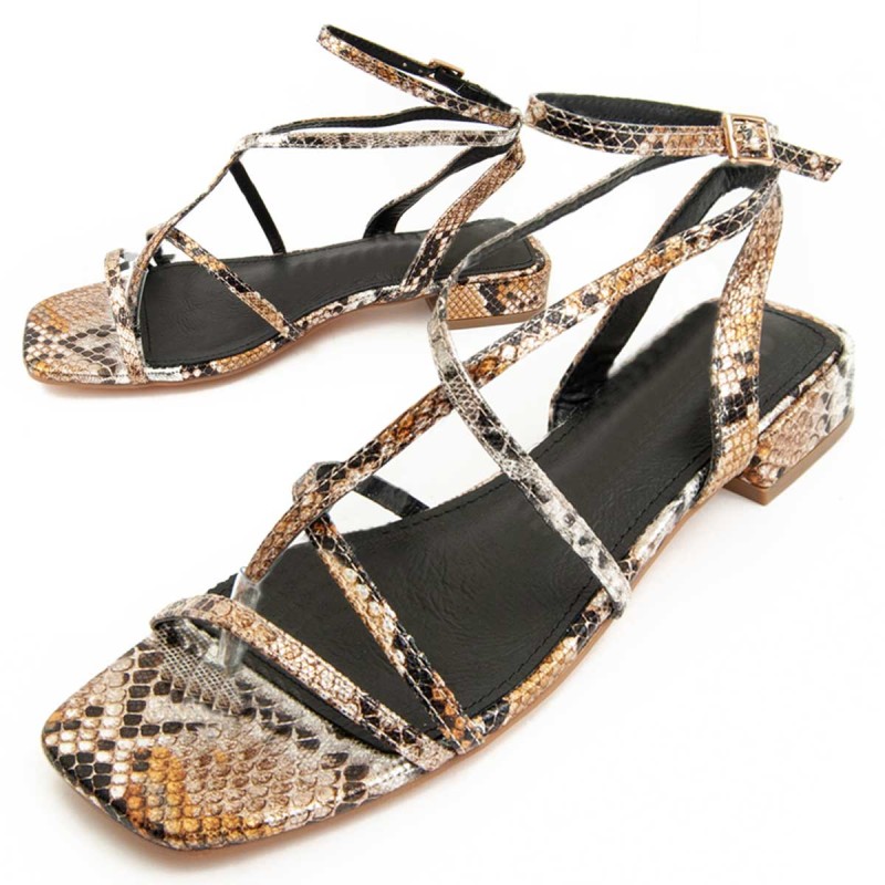 Sandalia Con Tacon Para Mujer. Montevita Sandalo2 91742