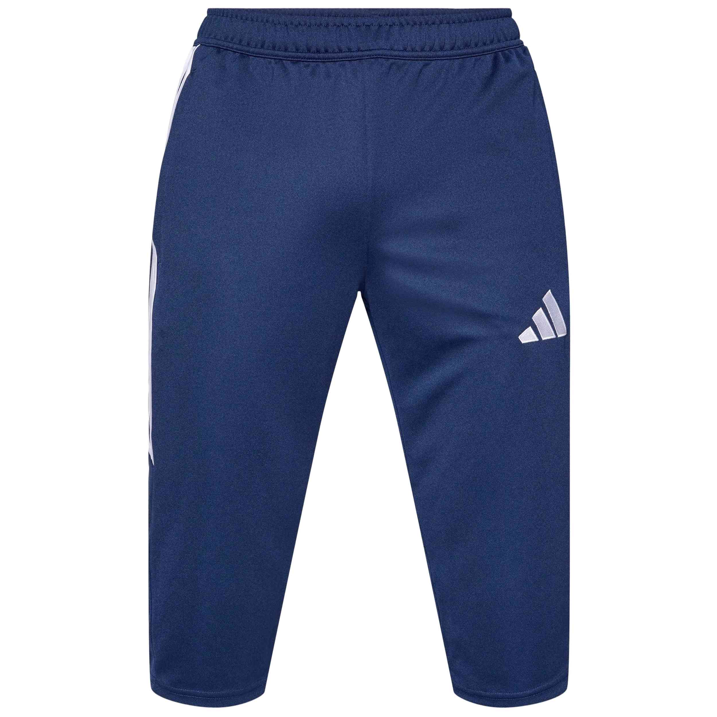 Pantalon Corto Adidas modelo Tiro 26 League 3/4 "Team Navy Blue 2 / White" para hombre y mujer en color Azul