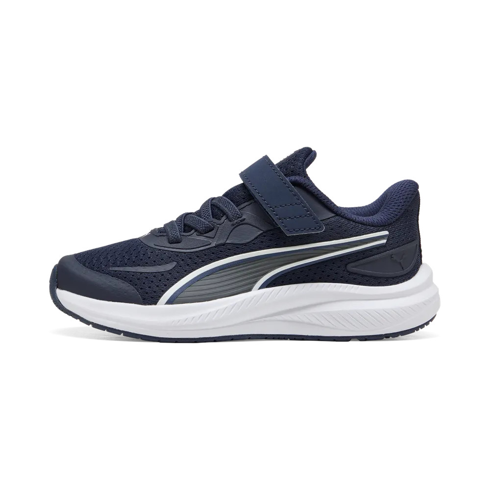 Zapatilla Puma Skyrocket 2 AC+PS Azul Marino - Calzado deportivo para niños con cierre de velcro - 312414 13