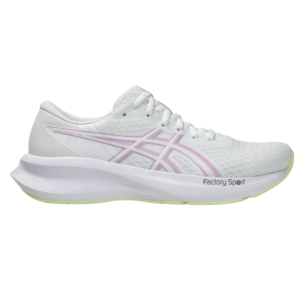ASICS PATRIOT 14 BLANCO/MALVA/AMARILLO PARA MUJER