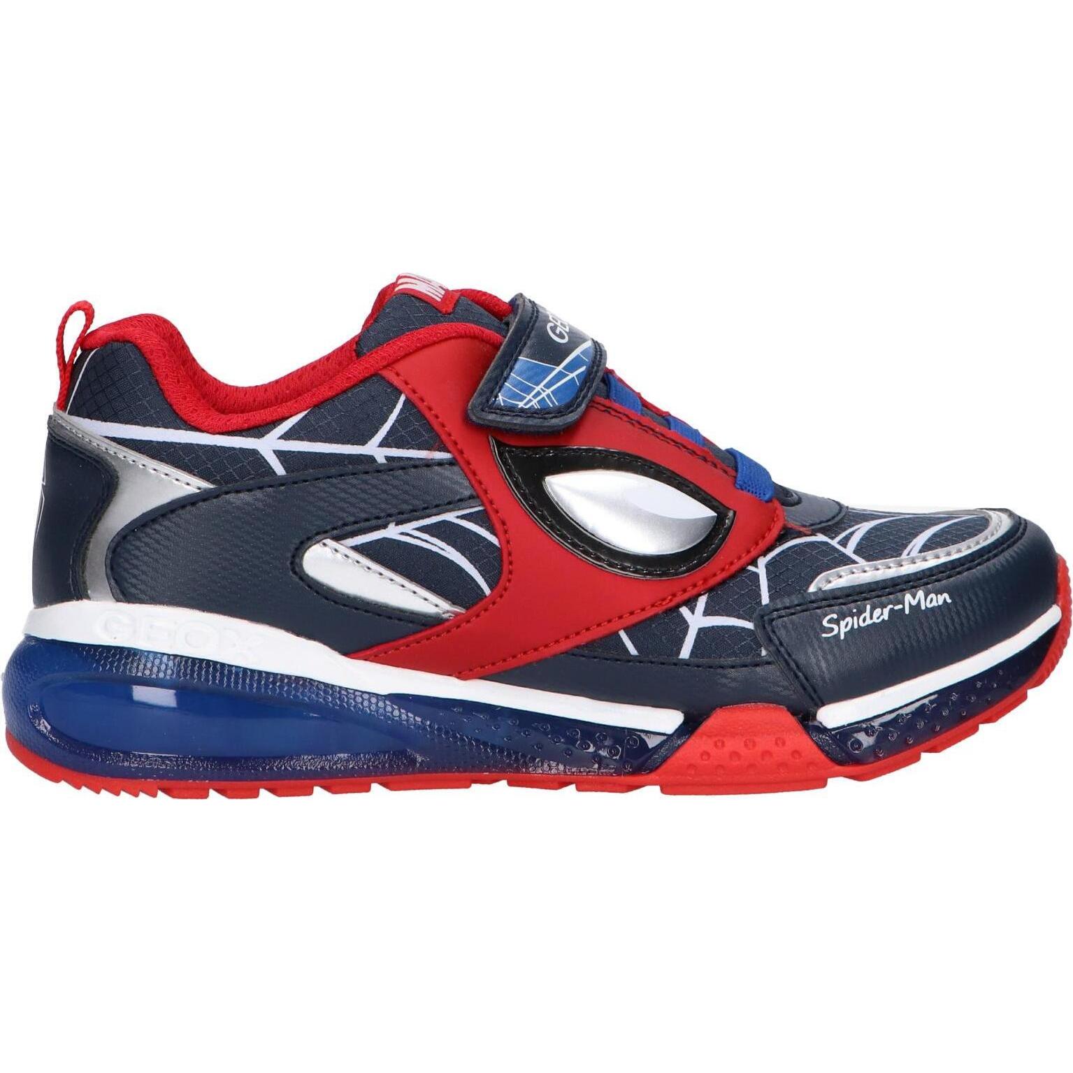 Geox j36fed 0fuce j bayonyc boys' sports shoes c0833 royal-red