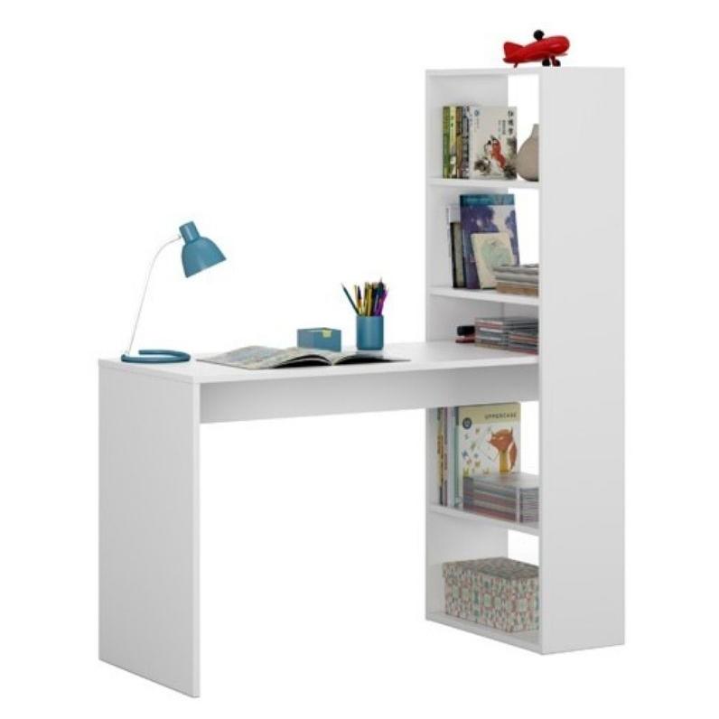 MOBELCENTER - Mesa de escritorio con estantería Duplo