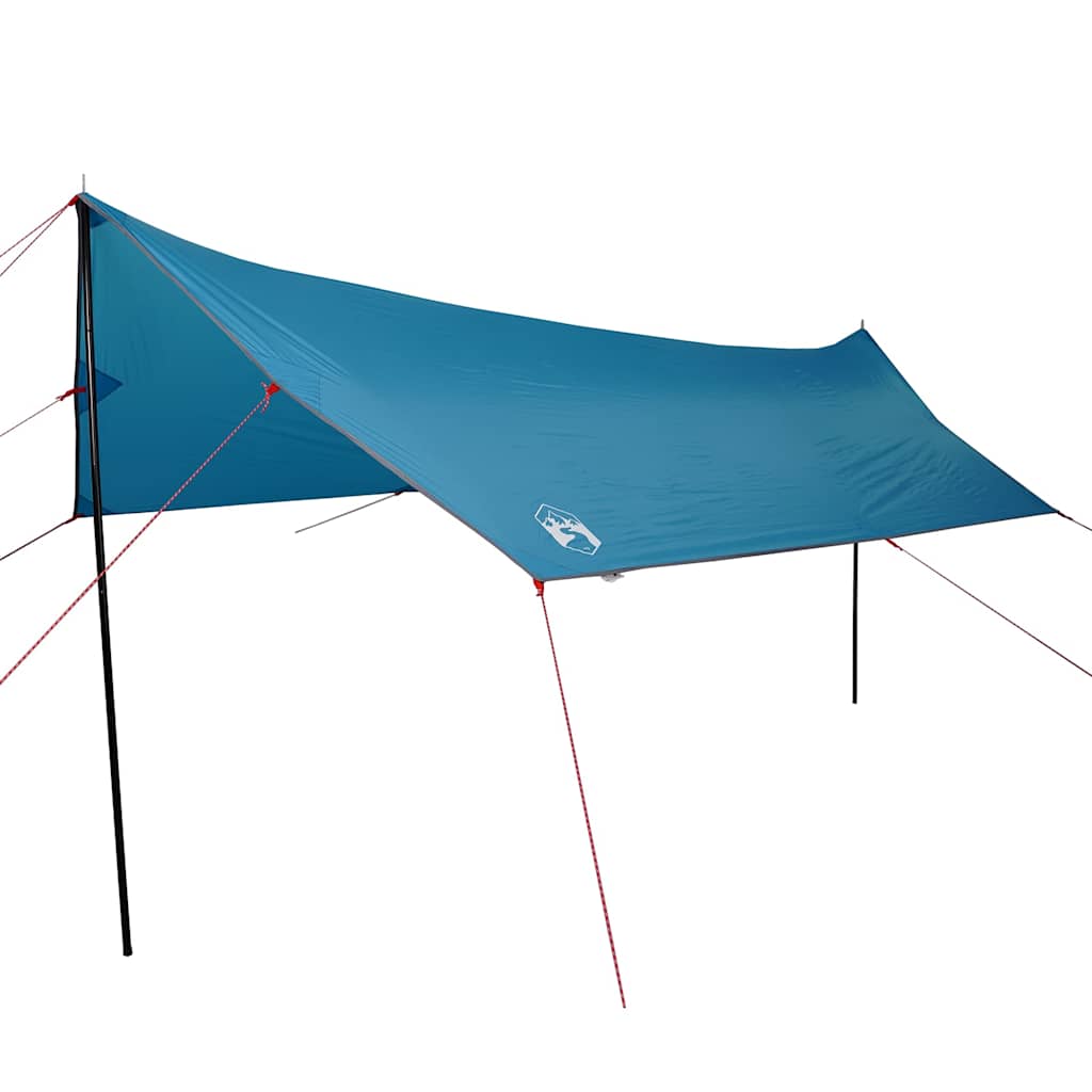 vidaXL Lona de camping impermeable 460x305x210 cm lona impermeable Color Azul,  Gris y naranja,  Verde y mas