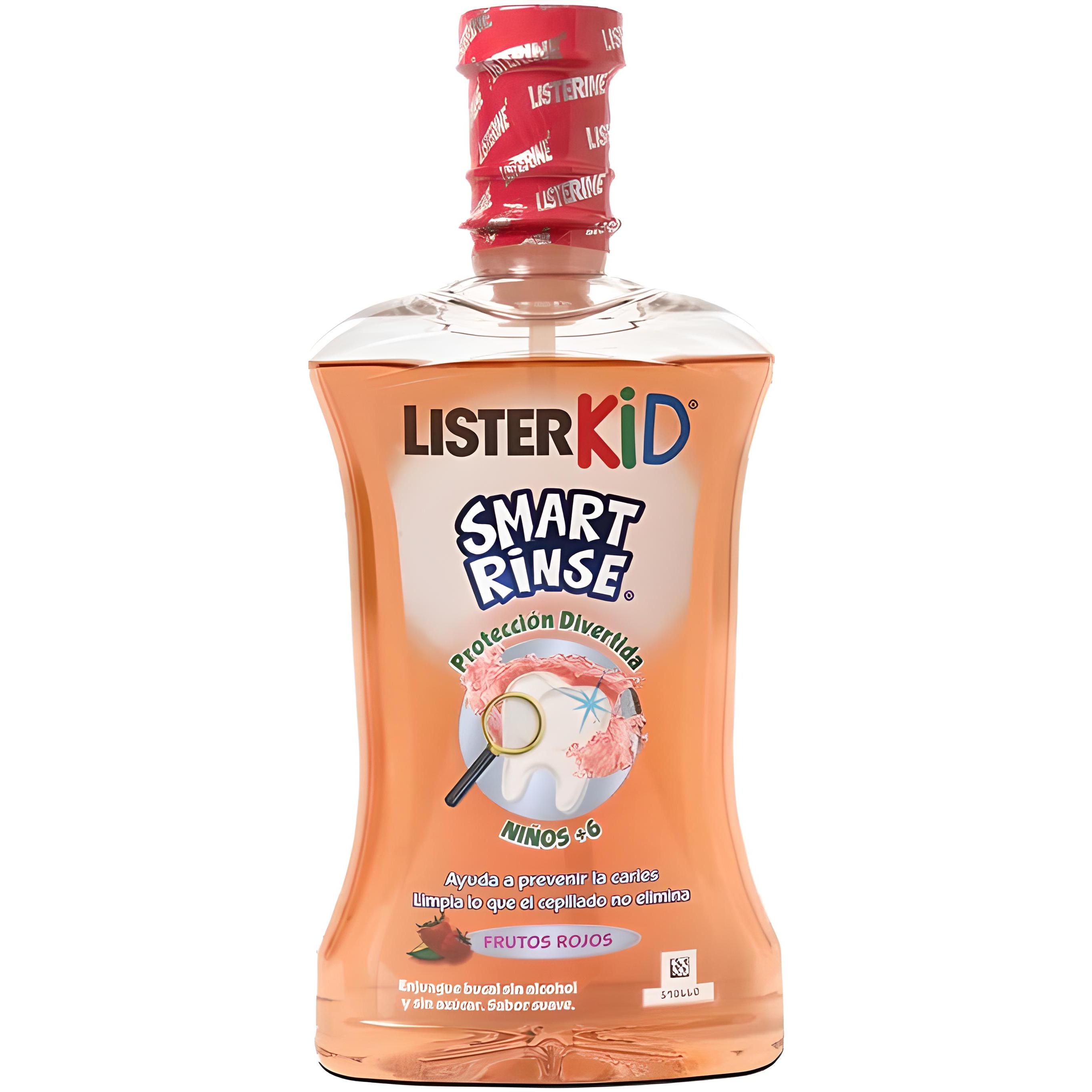 Listerine Kids Enjuague Bucal Frutos Rojos 500ml