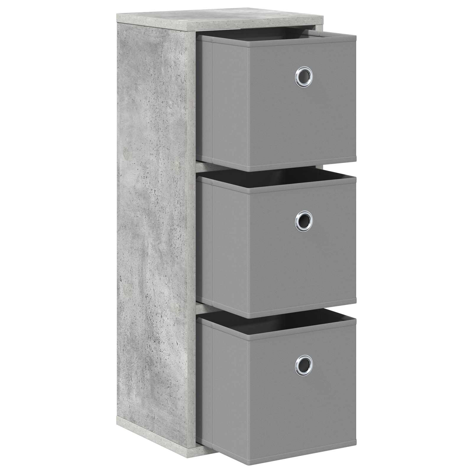 vidaXL Aparador con cajón 25,5 x 22 x 69,5 cm Multicolor
