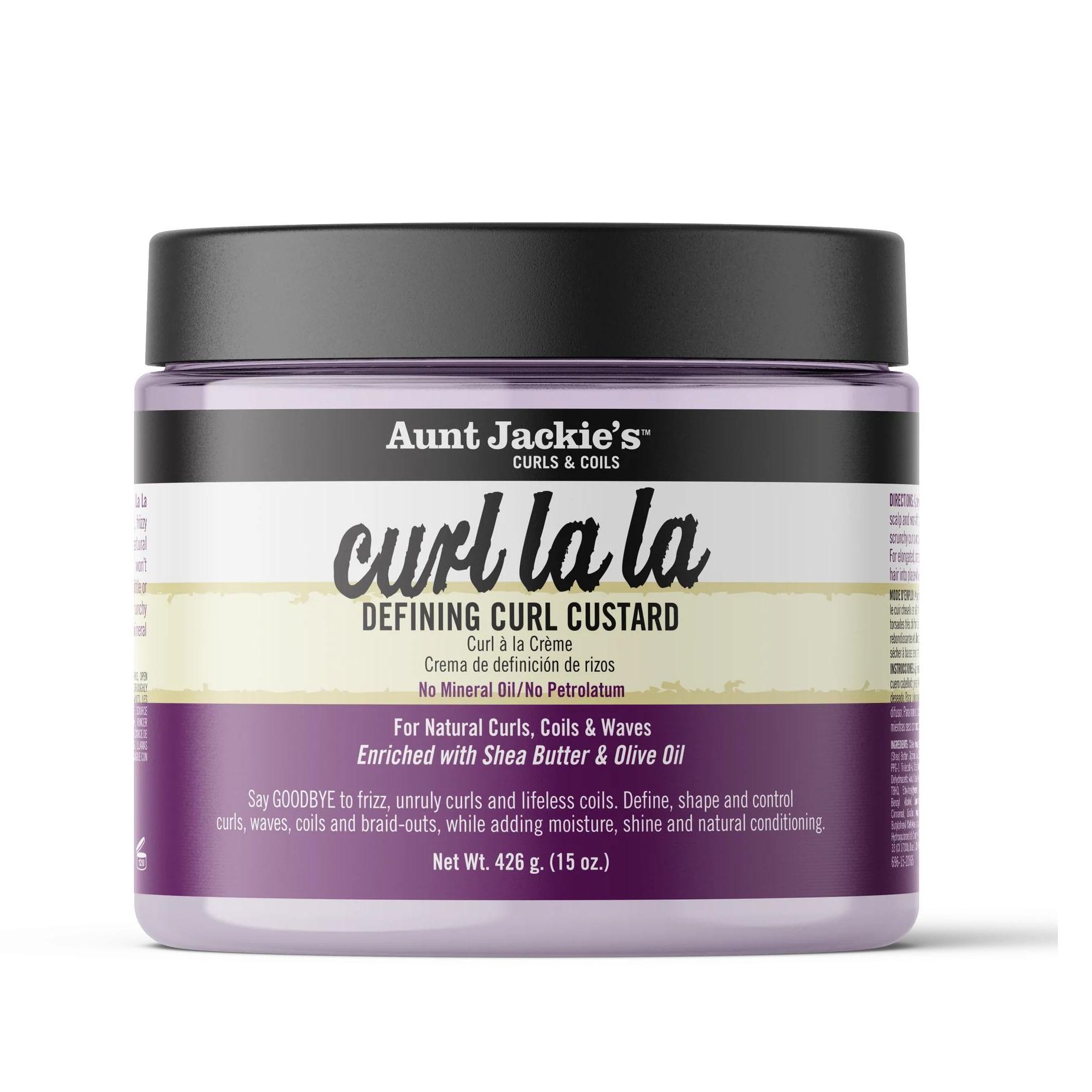Aunt Jackie's Curls & Coils Curl La La - Crema de Peinado de Rizos Perfectos