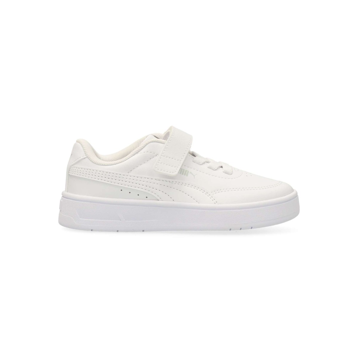 Puma - Zapatillas Court Classic Clean para niño con tecnología SoftFoam+ diseño urbano deportivo talla EU 35