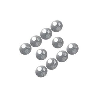 CA 10 piezas de placa de entrada para puertas de entrada de caja de nueces de colmena (diámetro: 12,5 cm) - Equipo de apicultura Herramientas para colmenas Herramientas de apicultura