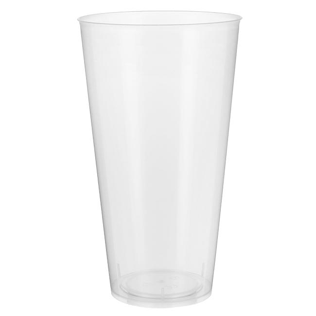 MONOUSO | Vaso Reutilizable Irrompible PP Transparente Cocktail 470ml (525 Uds)