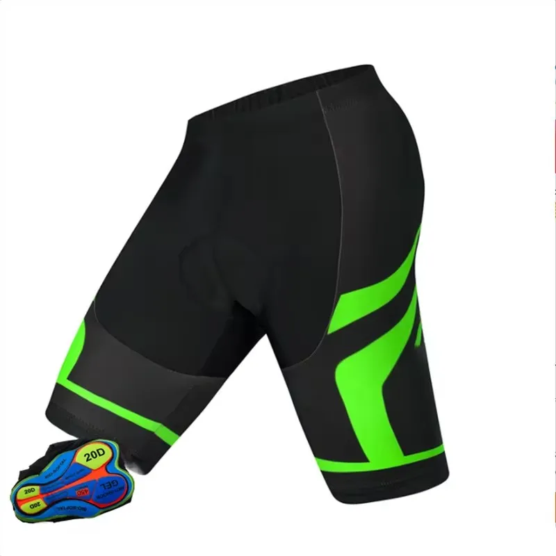 TK Shorts De Ciclismo Para Hombres Con Almohadilla De Gel 20D Pantalones De Bicicleta Transpirables Para Montaña Uso Diario