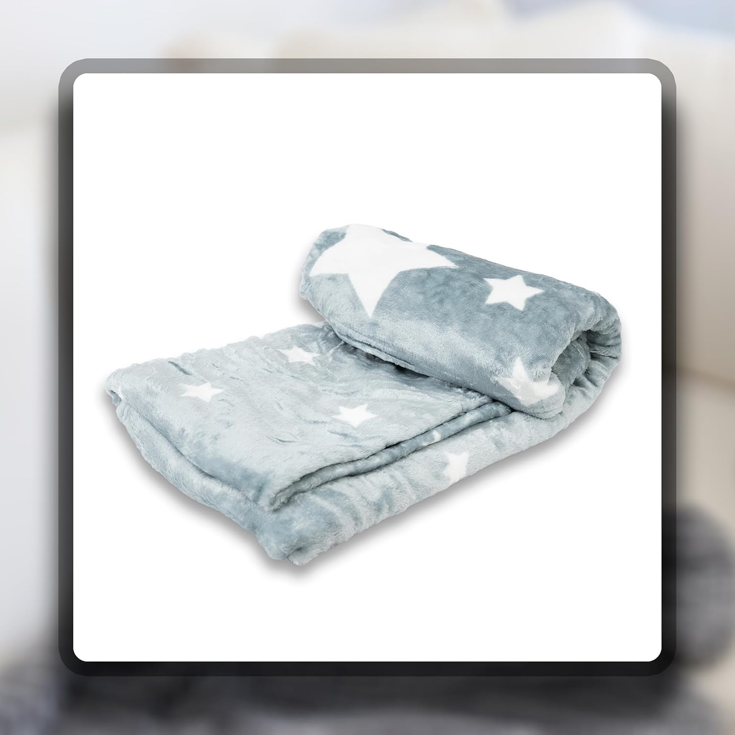 C.A | Manta de Microlina Estampada | Polar Suave y Cálida | Ligera y Lavable a Máquina | Sofá, Cama o Viaje