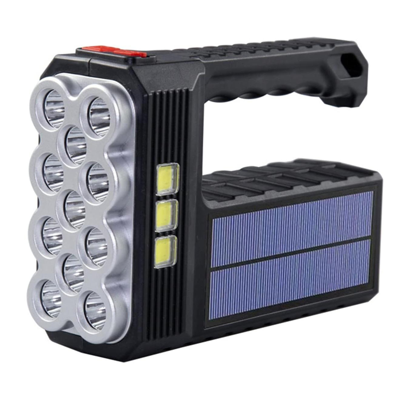 TK Interior Multifuncional con Panel Solar y Puerto de Carga USB-Interior Brillante