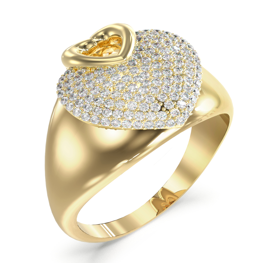 Anillo Guess Mujer JUBR05215JWYG52