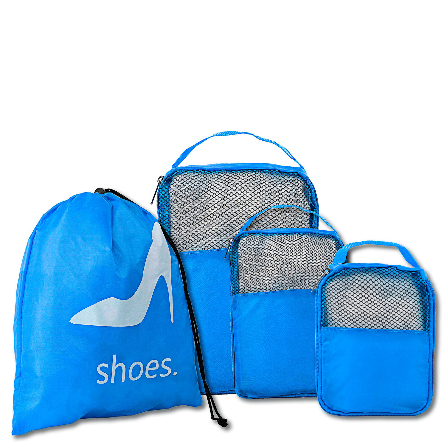 Itaca - Itaca Juego De 4 Bolsas Organizadoras, Bolsa Viaje Mujer Y Hombre, Bolsa De Viaje Hombre, Bolsas De Deporte, Bolso De Viaje Hombre - Versátil Y Elegante