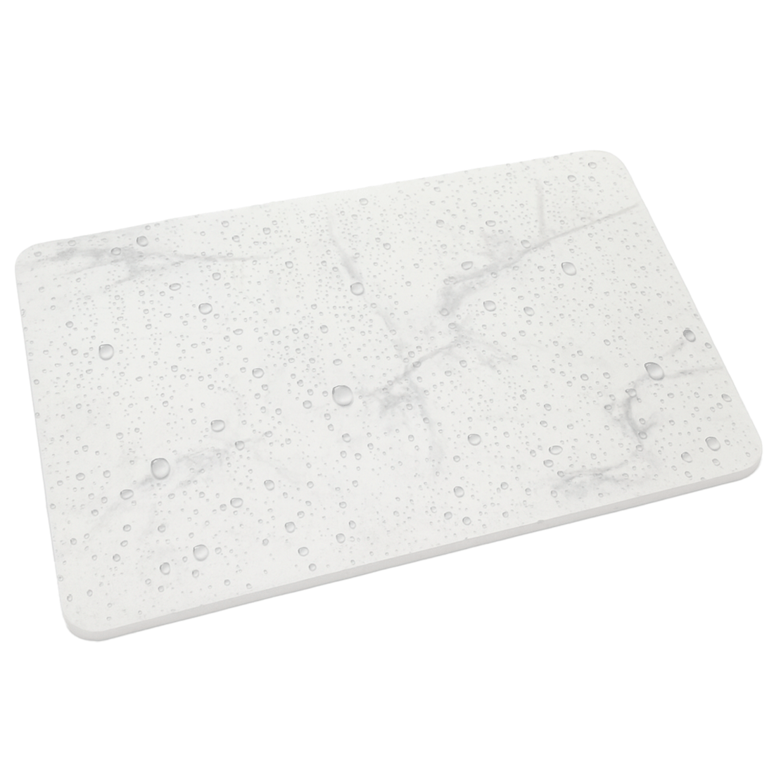 Alfombra de Baño de Piedra Diatomita 40x60 cm. Tapete Antideslizante de Secado Rápido y Alta Absorción Práctico, Higiénico y Funcional para el Hogar