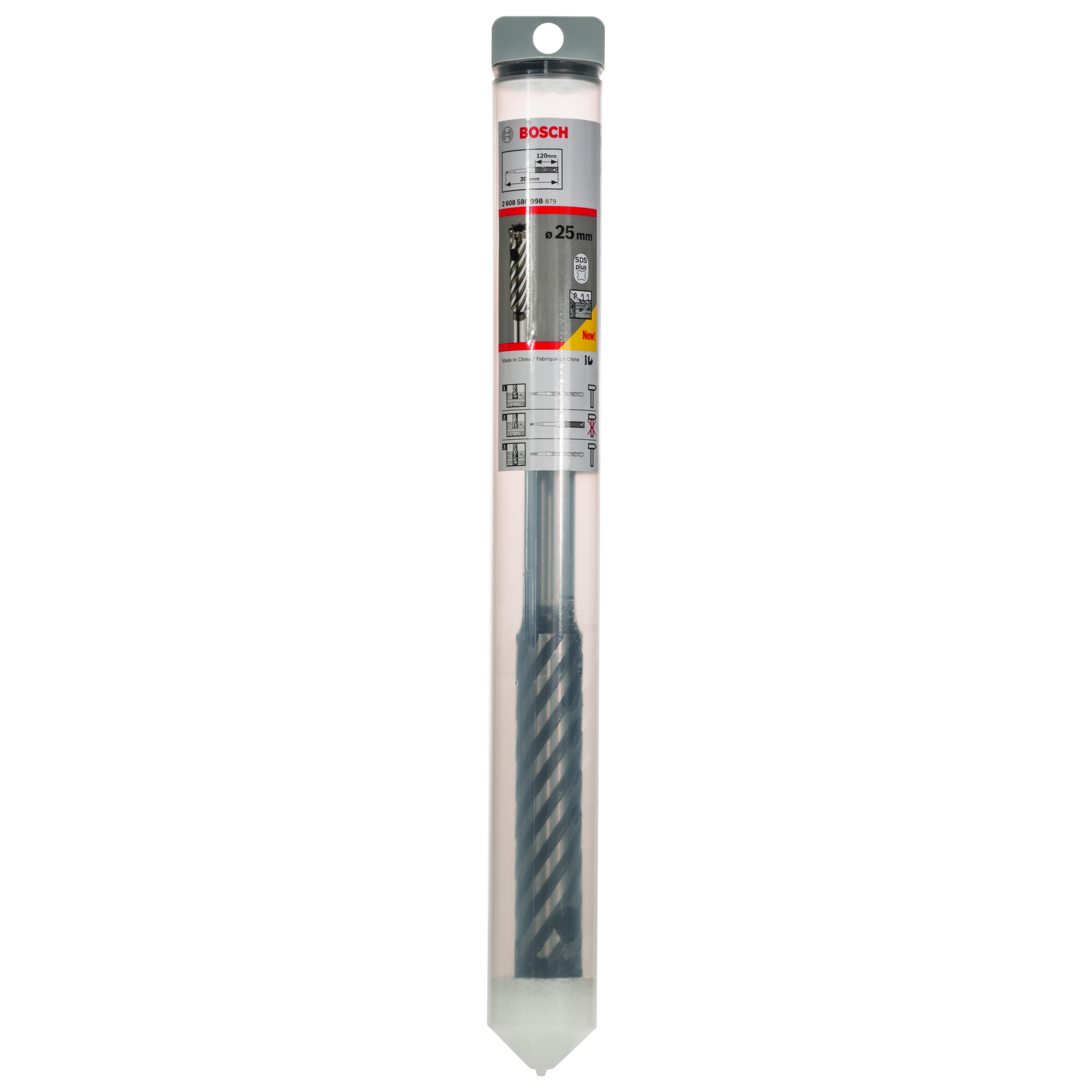 Rebar Cutter de cuatro filos SDS Plus-9 25 x 120 x 300 mm | BOSCH 2608586998