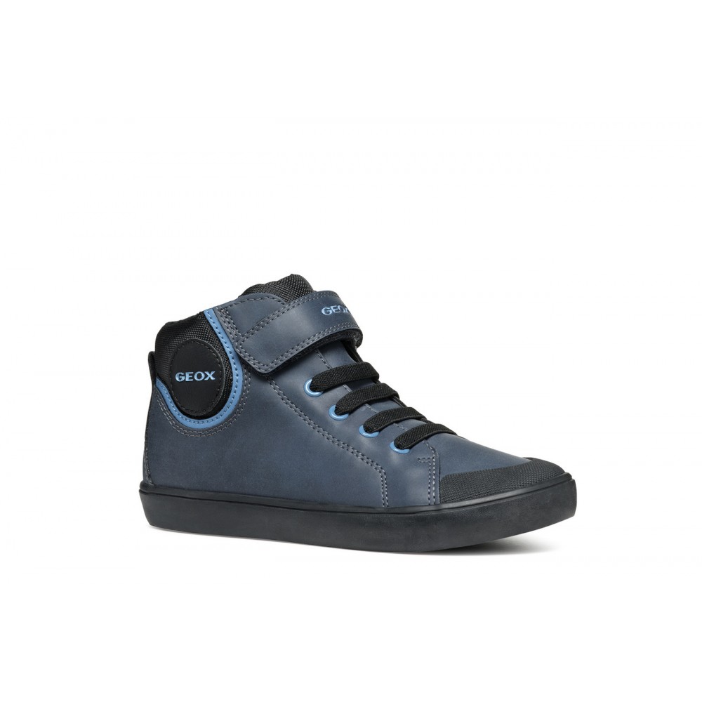 GEOX J465CC C0693  36210 25I BOTITA ELASTICO Y VELCRO NAVY/LT BLUE