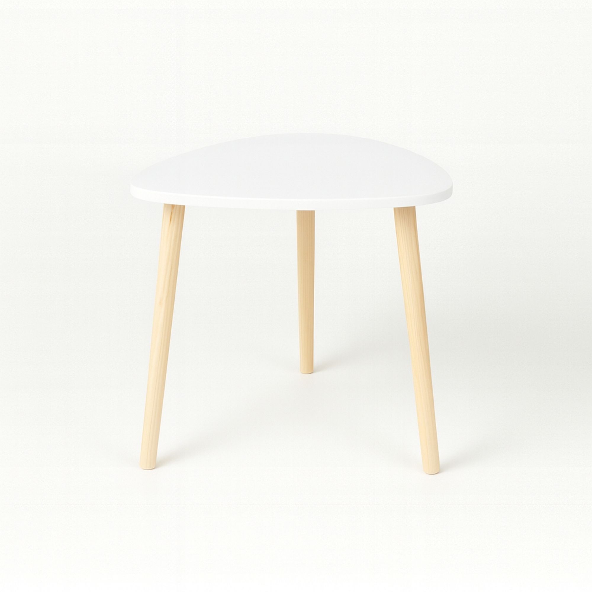 MOBLEKIT | Mesas Auxiliares de Madera y Metal para Salón o Dormitorio, Mesitas Modernas Funcionales con Diferentes Formas y Alturas, Opciones Fijas o Plegables para Hogar