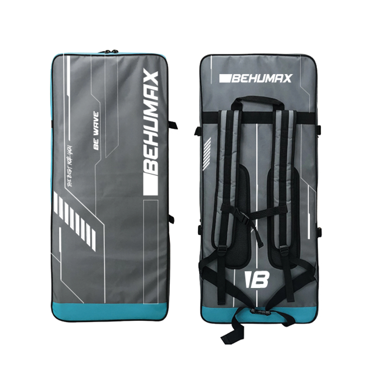 BEHUMAX - Mochila Urban 90L para deportes acuáticos con espacio para tablas hinchables de surf y paddle