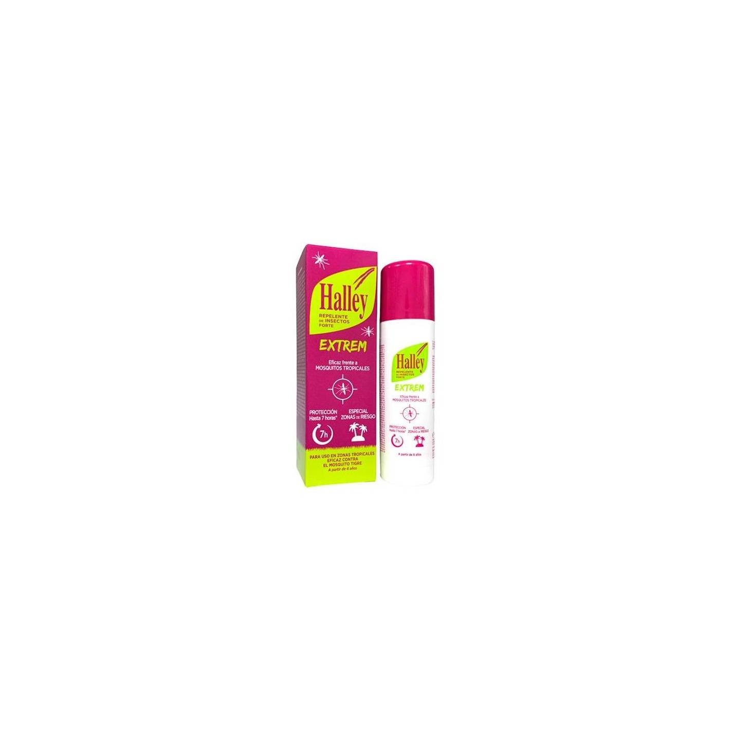 HALLEY EXTREM REPELENTE DE INSECTOS FORTE  1 VAPORIZADOR 100 ml