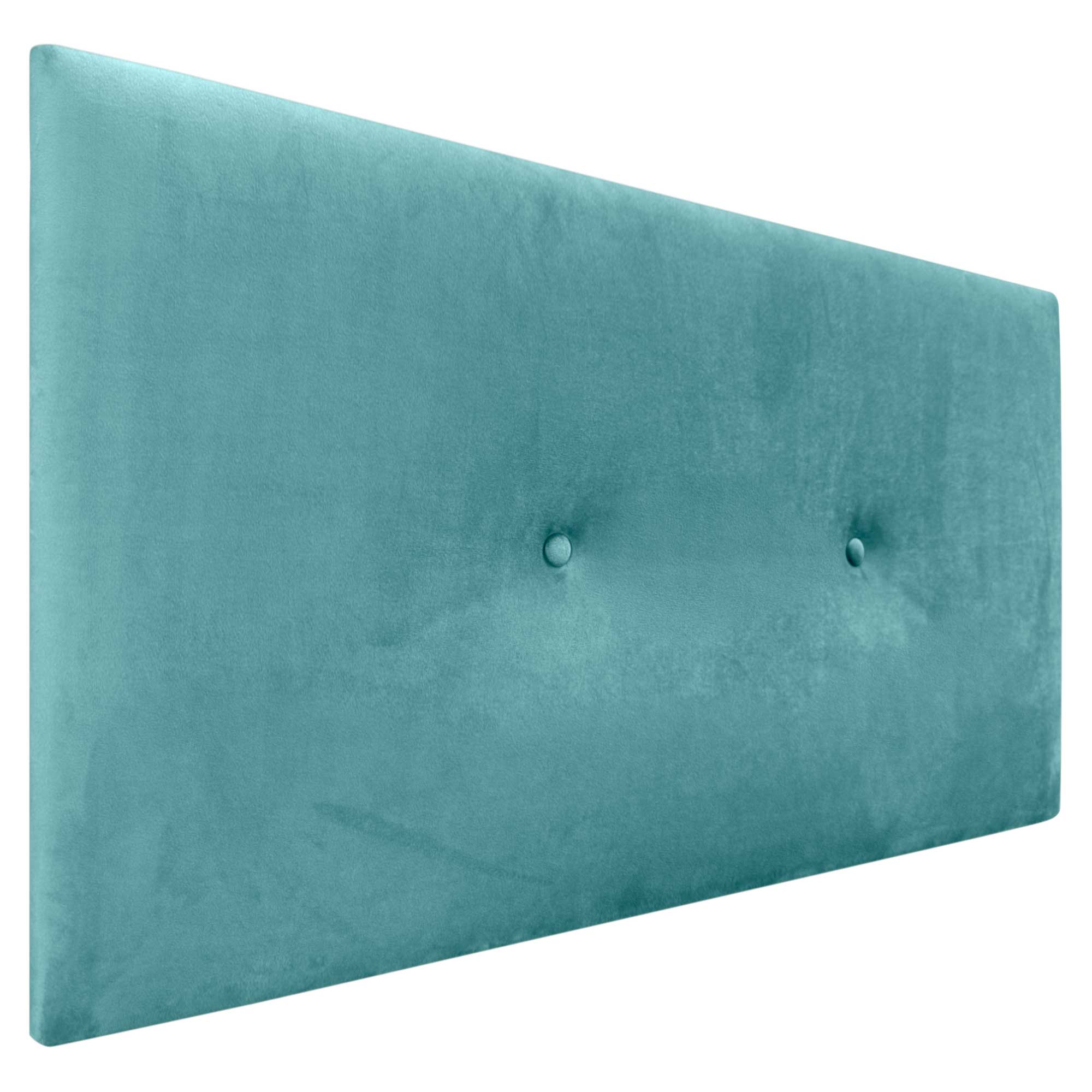 DHOME Cabecero en Terciopelo Liso con Botones Alta Gama Moderno con 4cm Grosor