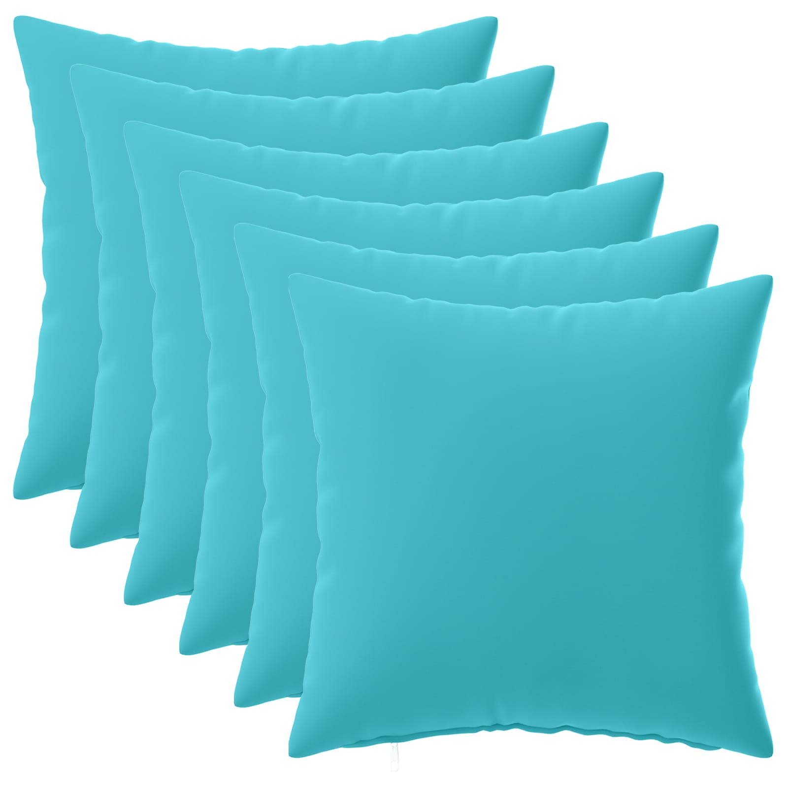 vidaXL Funda de almohada 6 uds. HEERLEN  45 x 45 cm Poliéster Multicolor
