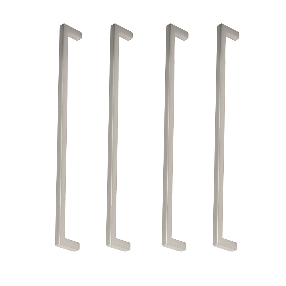 4 Un. TIRADOR Asa 320MM inox mate Mueble COCINA Cajón Armario