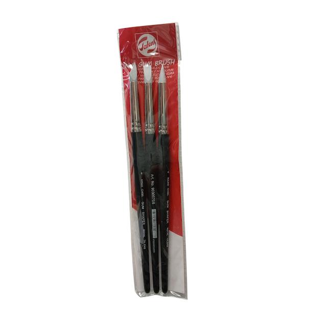 Royal Talens, Set de 3 pinceles de goma dura nº6 Shapers Gum