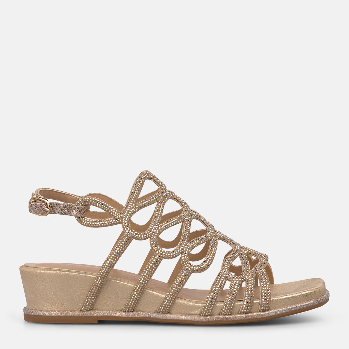Alma en Pena Sandalias Beige V2651404- CAMEL , para Mujer