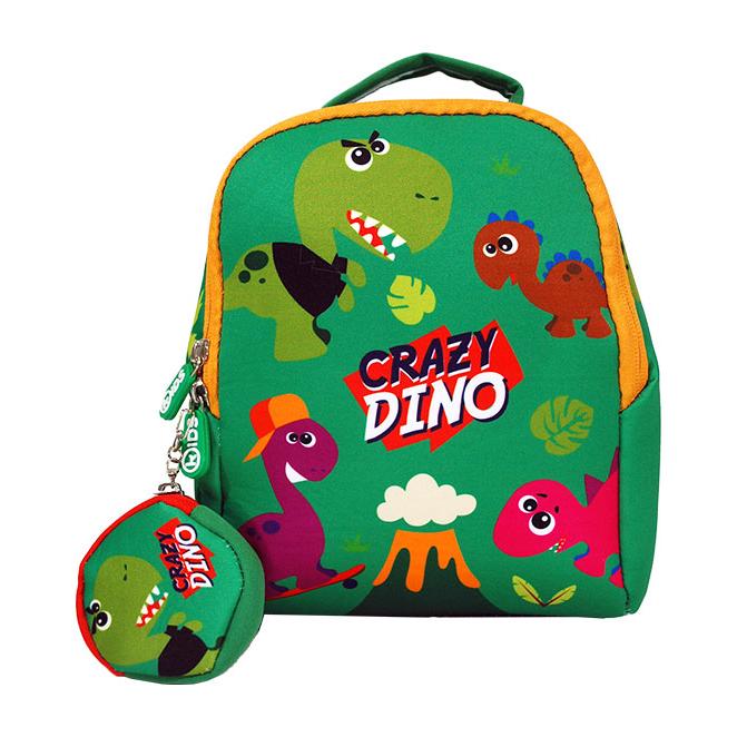 Mochila Kid Licensing Jardín Neopreno Crazy Dino