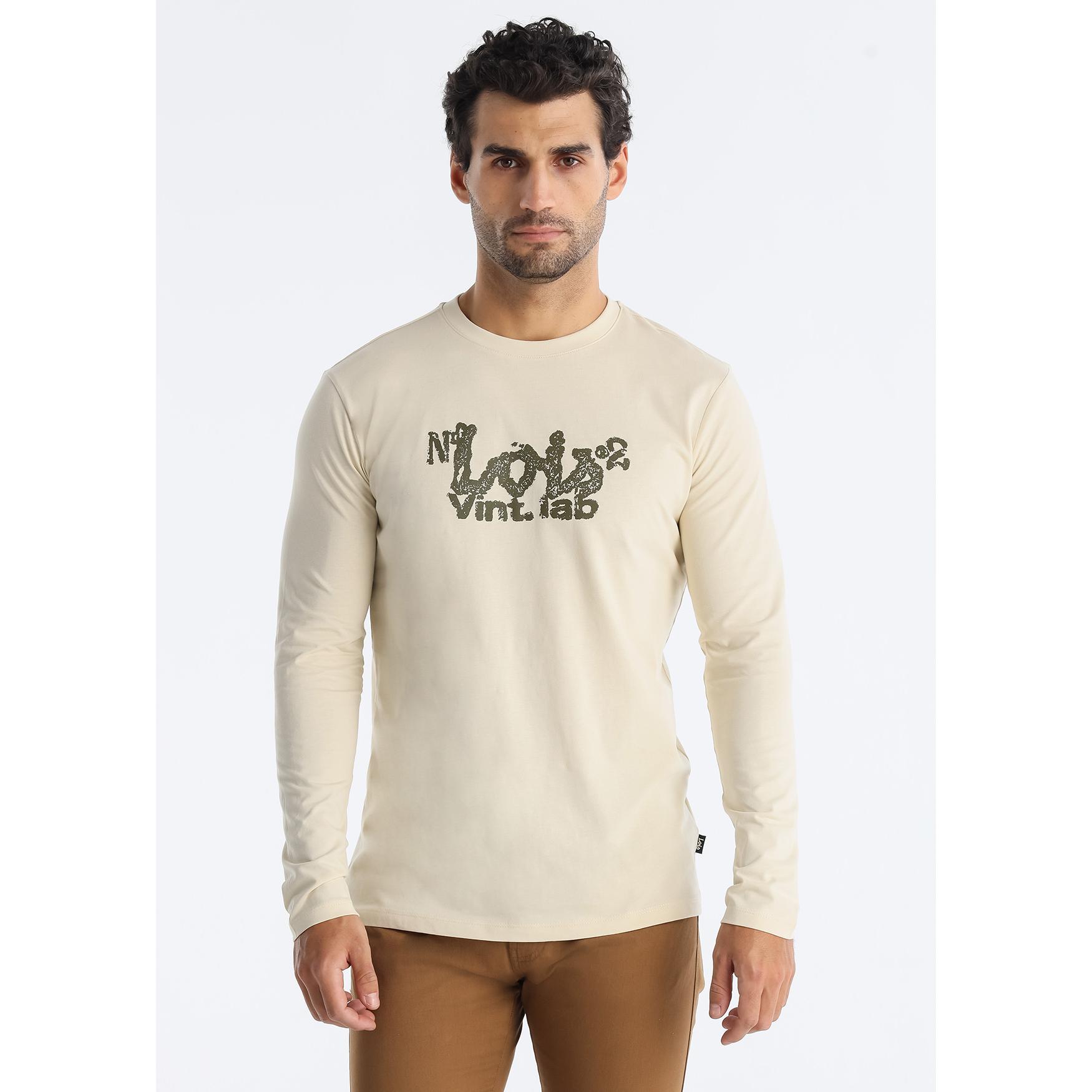 LOIS JEANS - Camiseta manga larga grafica Lois en el pecho