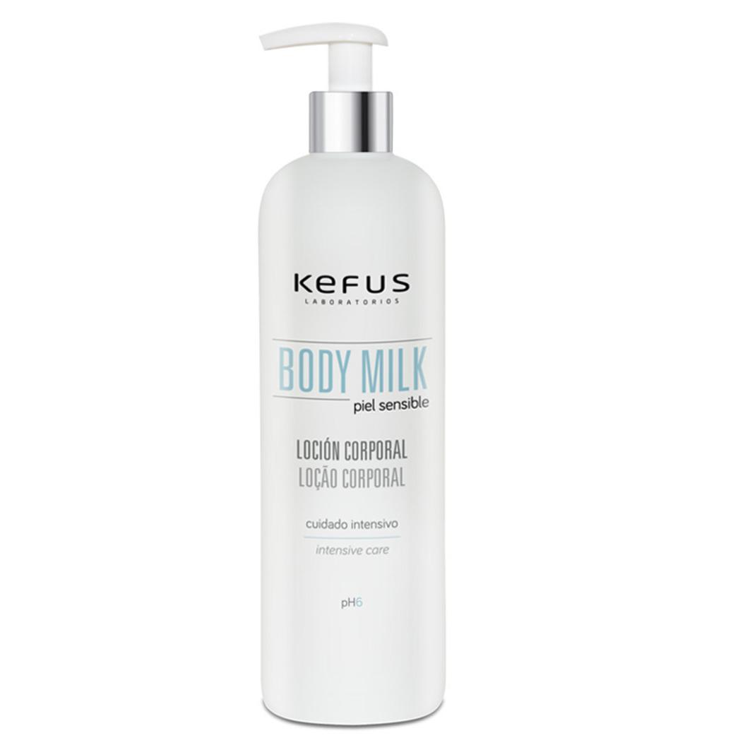 Loción Corporal Body Milk Hidratante Kefus 1000 ml