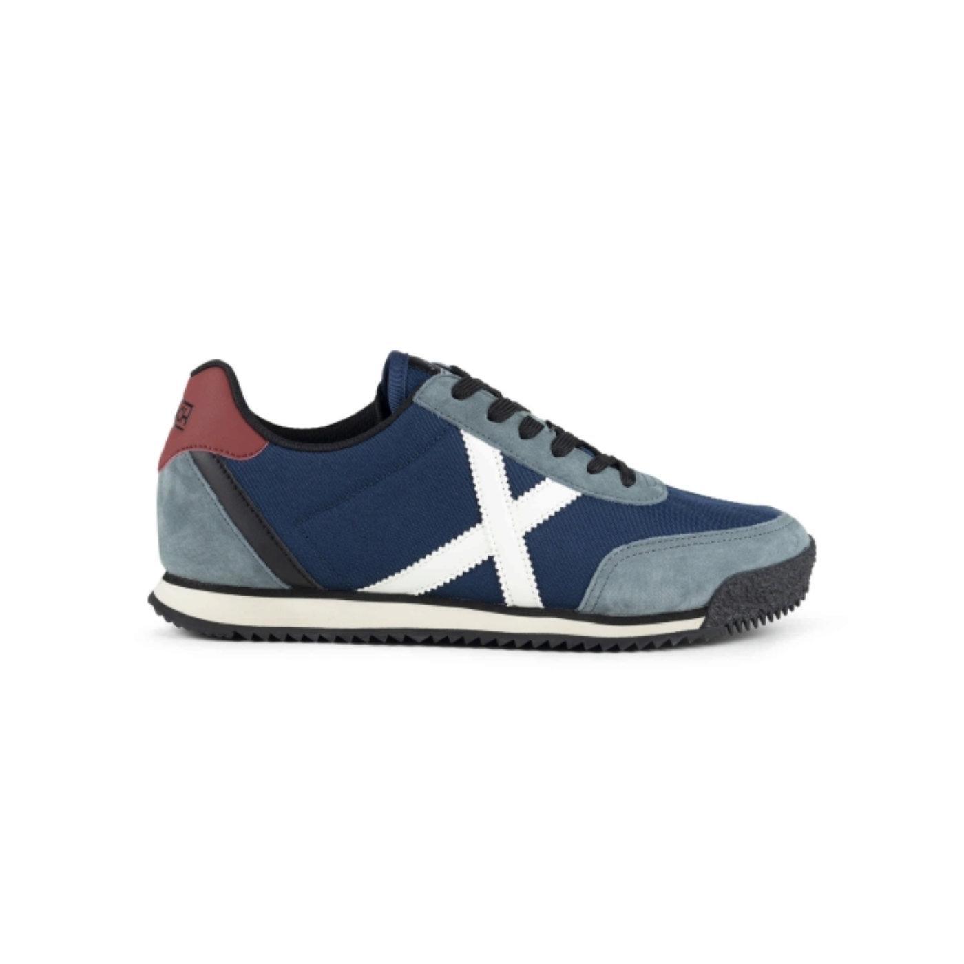 Zapatillas Munich Riber 16 azules y gris para hombre