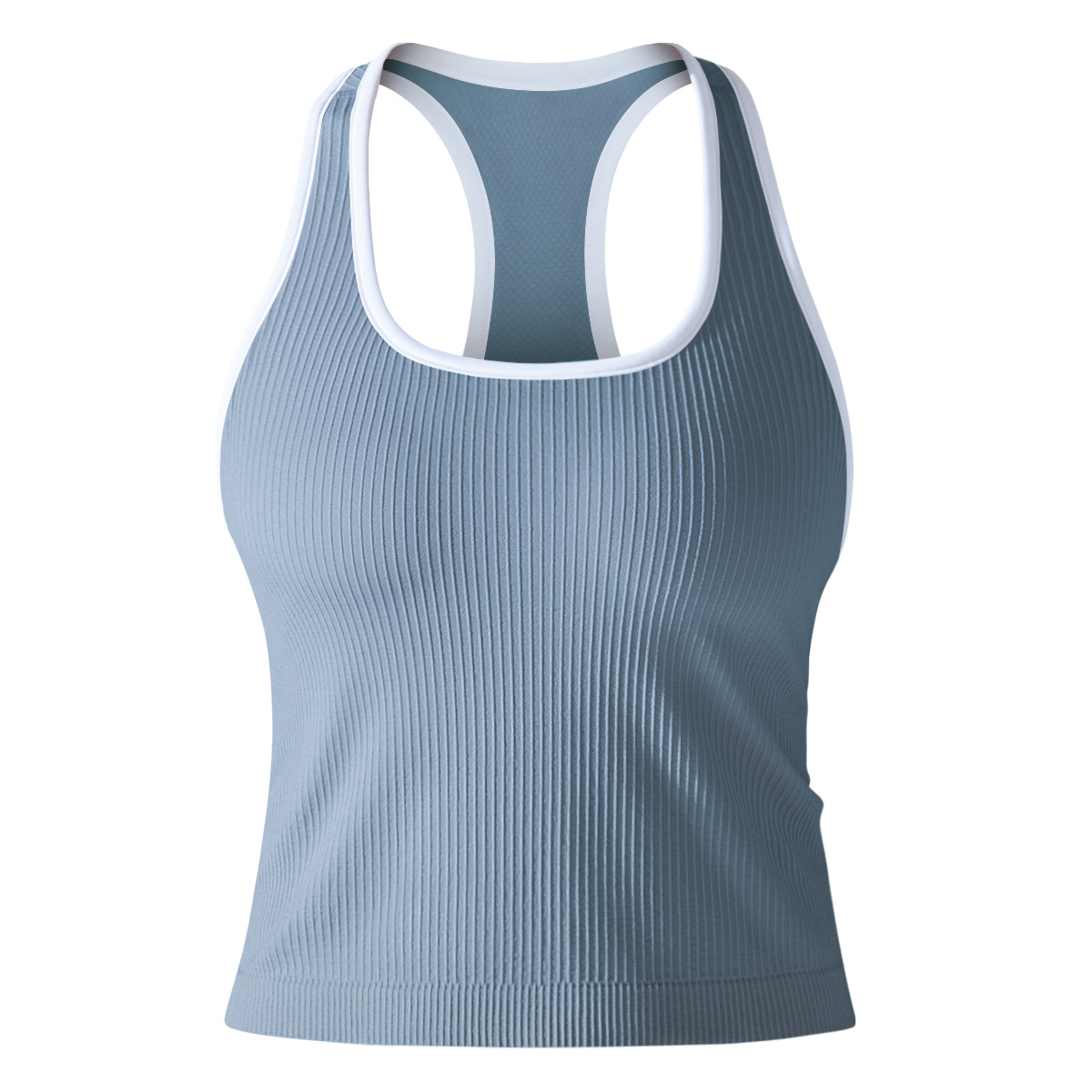 OmHO Chaleco de Yoga realizado con Espalda Descubierta, ropa interior Deportiva de entrenamiento sin Mangas, Tops de gimnasio de secado rápido, transpirable