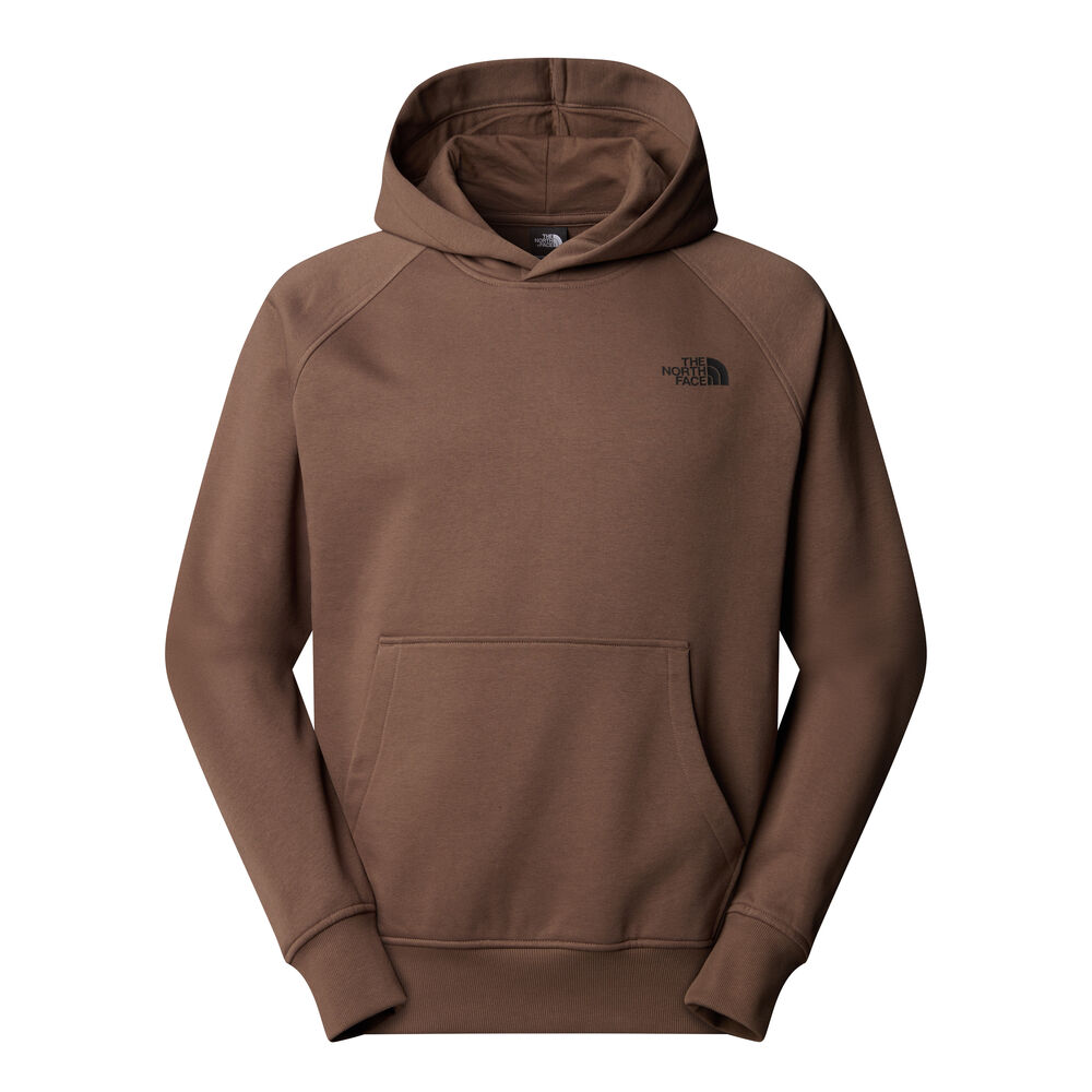 Sudadera Marrón The North Face Reglan RedBox Hoodie Smokey Brown