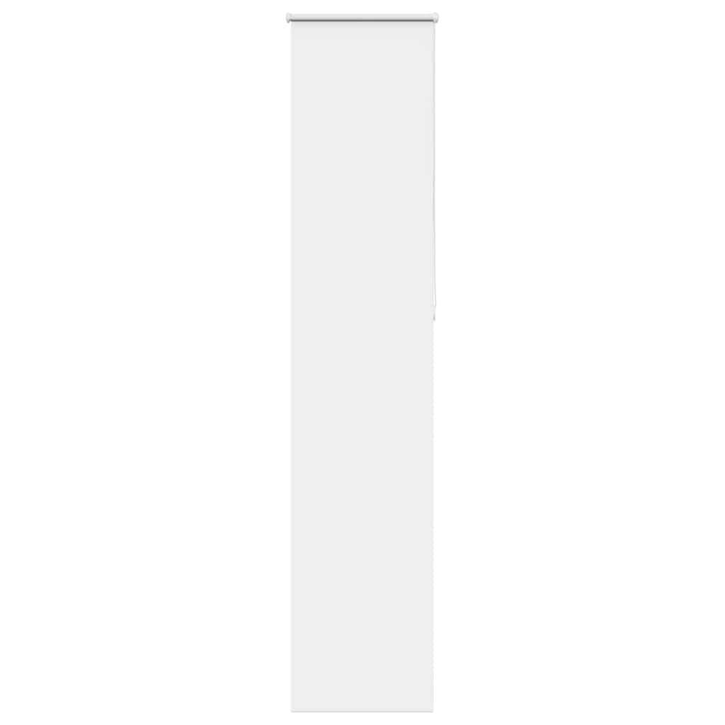 vidaXL Estor Enrollable Opaco Blanco de Tela en dimension 230 cmx100 cm/230 cmx40 cm/230 cmx45 cm y más | protección solar decorativa para ventanas hogar oficina dormitorio fácil de instalar