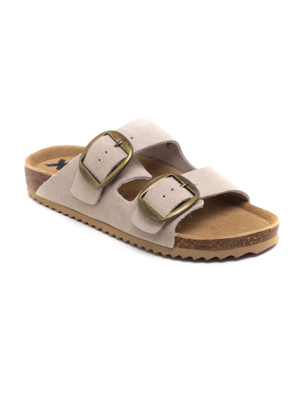 Xti mod. 144039 Sandalia plana serraje bio con hebillas