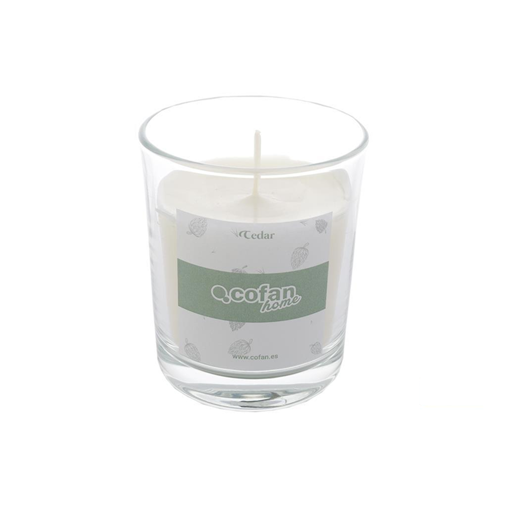 Vela Aromática Cera Vegetal 125g | Disponible en 6 Fragancias | Mecha Algodón