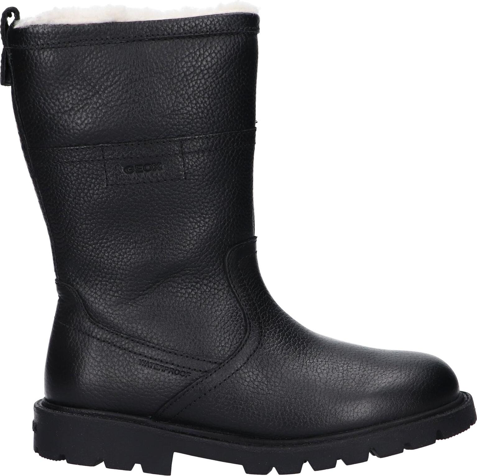 Women's and girls boots geox j26eya 00046 j shaylax girl wpf c9999 black