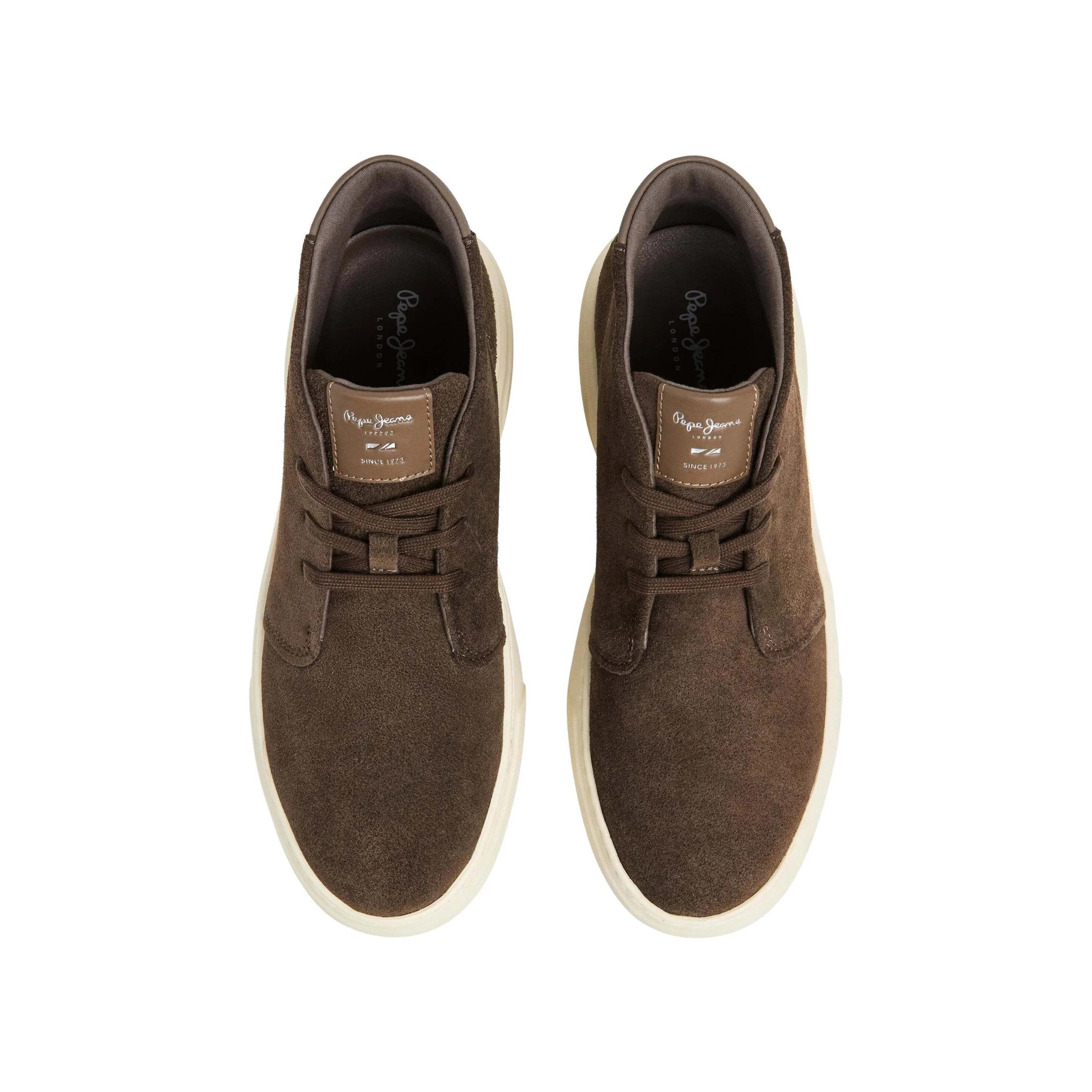 Botines Cuero Velour Hombre Pepe Jeans con Cremallera | PE112P057-C11