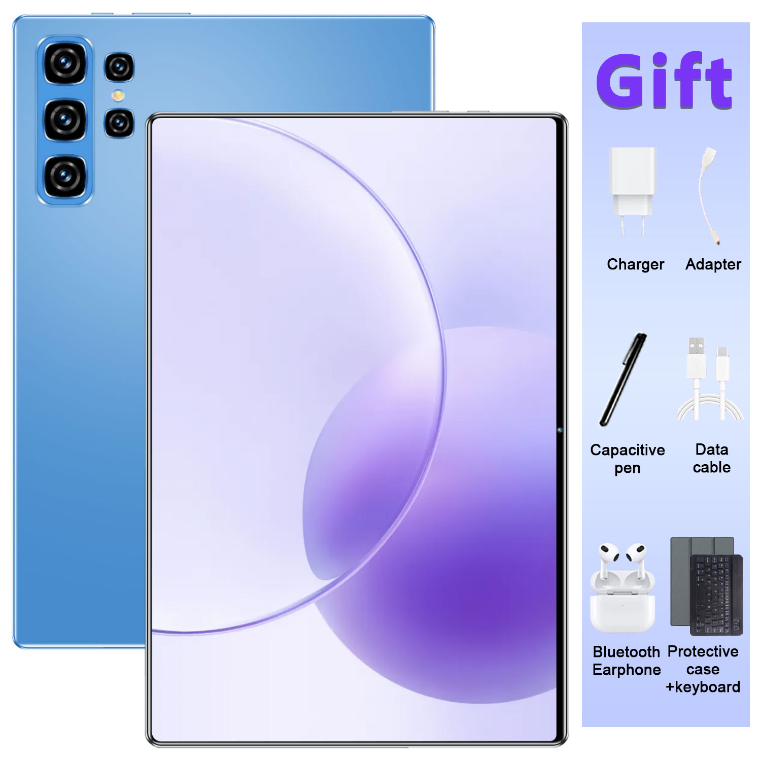 Global Version Pad 10.36 Inch Android 13 16GB+1TB 16MP+32MP 20000mAh WPS+5G WiFi Bluetooth Dual SIM Phone Call Tablet