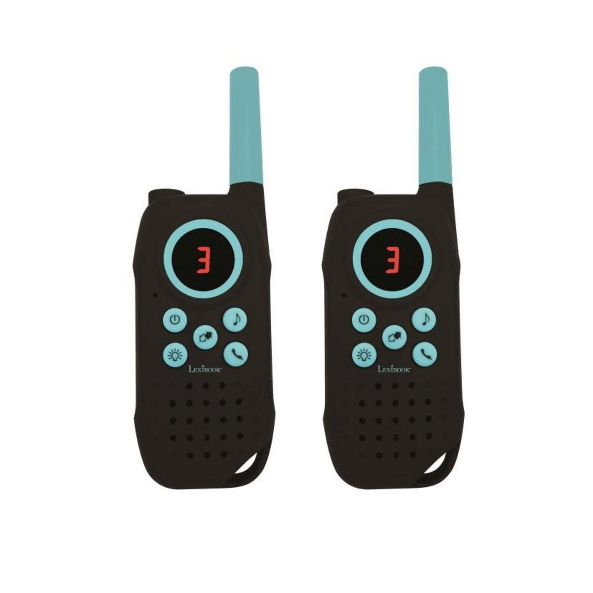 LEXIBOOK - Walkie Talkies digitales Lexibook con rango 5km