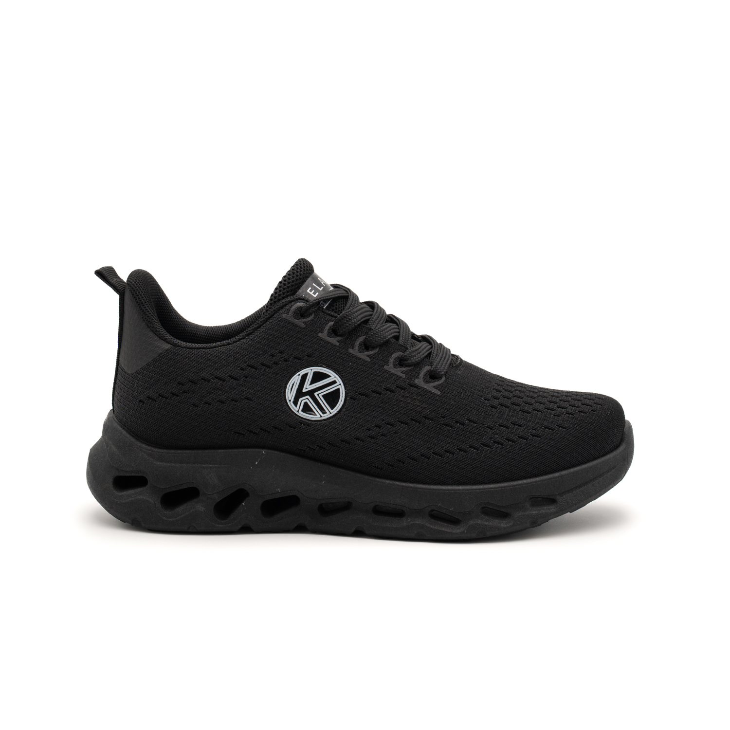 Kelara K62102 Zapatillas con cordones de mujer en textil plantilla confort gel