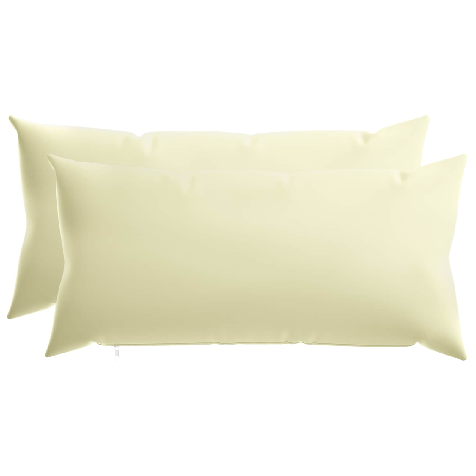 vidaXL Funda de almohada 2 uds. HEERLEN 40 x 80 cm Poliéster Multicolor
