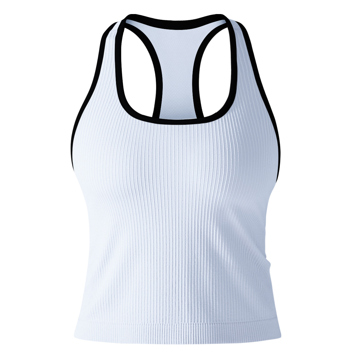 OmHO Chaleco de Yoga realizado con Espalda Descubierta, ropa interior Deportiva de entrenamiento sin Mangas, Tops de gimnasio de secado rápido, transpirable