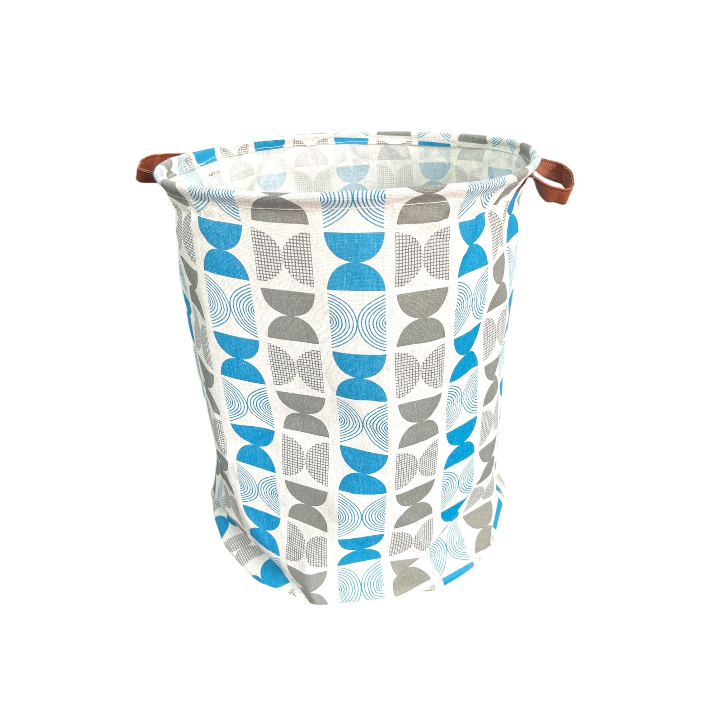 Cesta de almacenamiento plegable para ropa y juguetes con asas, diseño moderno, 5 colores, 2 tamaños, organizador para dormitorio y salón. MEJORADA DC009